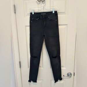 Wild Fable Distressed Black Jeans, Sz 0